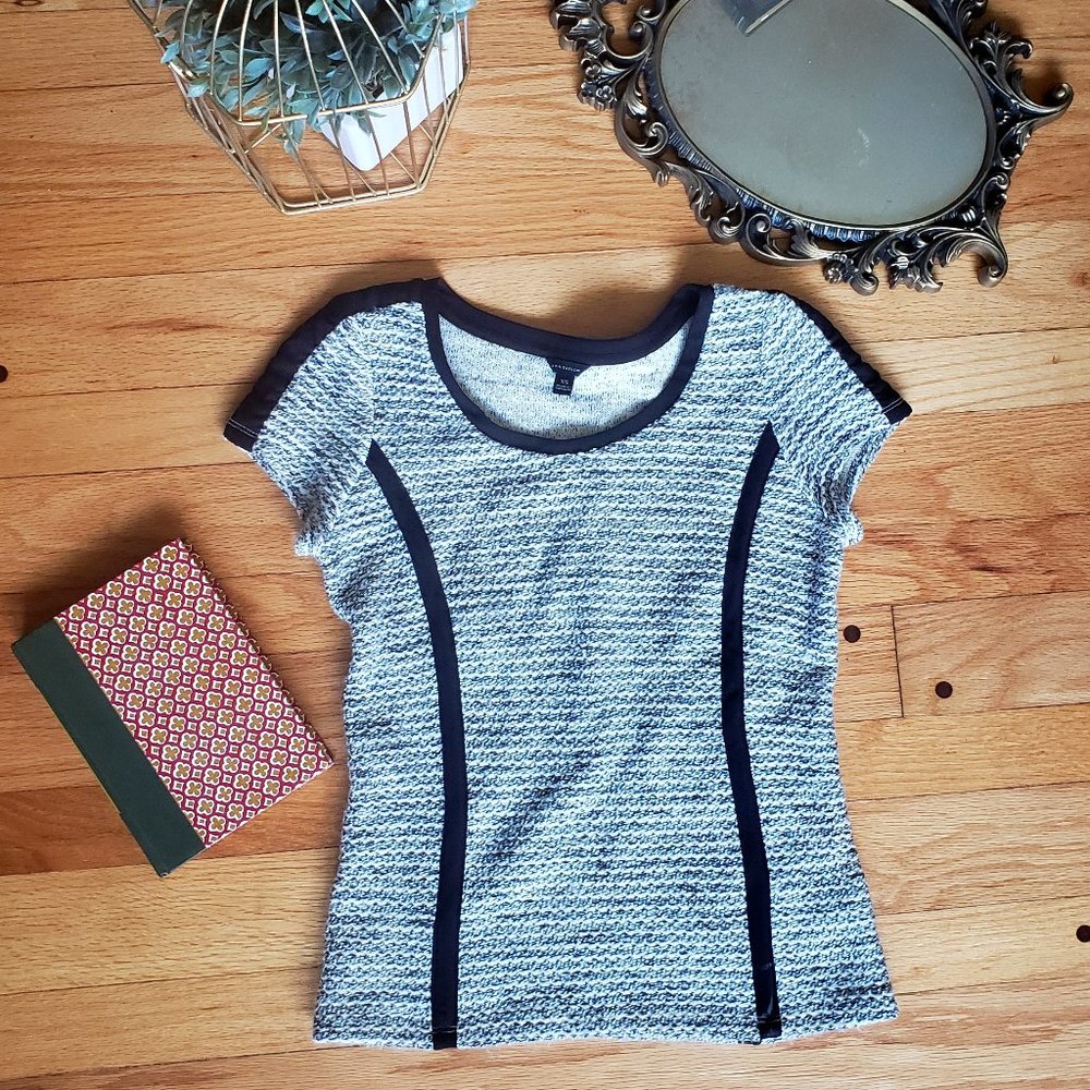Ann Taylor Tweed Blouse